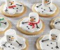 
Melted Snowman Sugar Cookies 
