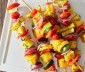 
Grilled Fruit and Vegetable Kabobs
