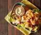 
Grilled Fish Taco Salad with Avocado Dressing
