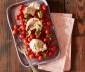 
Roasted Tomatoes and Burrata Caprese Salad
