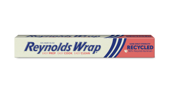 Foil from 100% Recycled Aluminum
