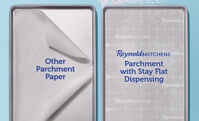 Which Side Of Parchment Paper Goes Up?