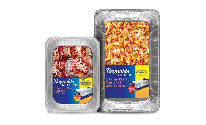 Casserole & Lasagna 2-pk Foil Pan in Disposable Foil Pans from