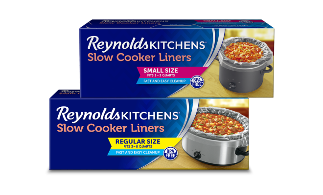 Reynolds Kitchens Slow Cooker Liners, Small (Fits 1-3 Quarts), 5 Count