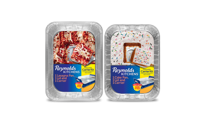 Aluminum Foil Pans with Lids Carriers Reynolds Brands