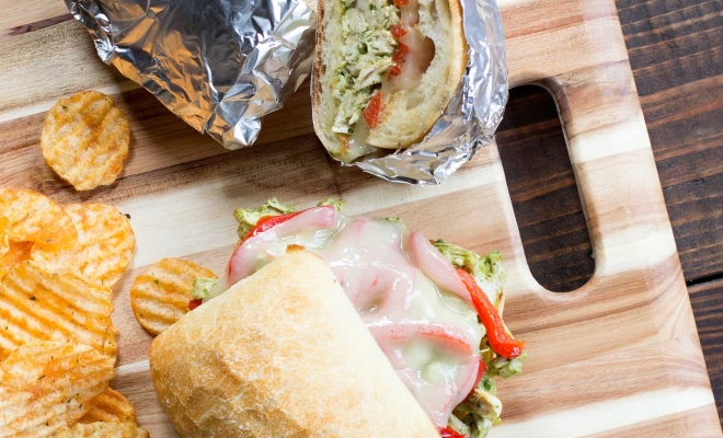 Burrito with chips