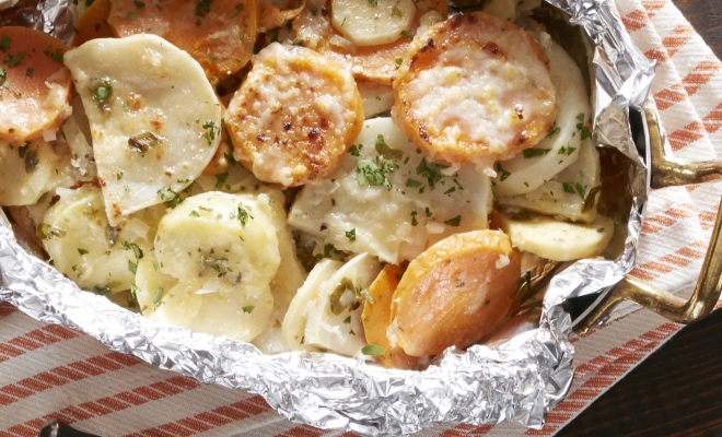 
Root Vegetable Gratin
