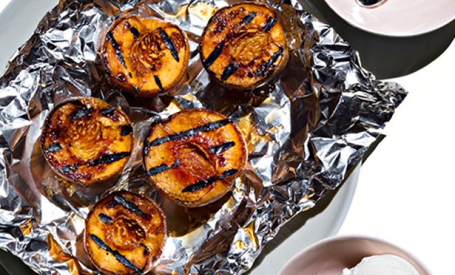 
Grilled Peaches
