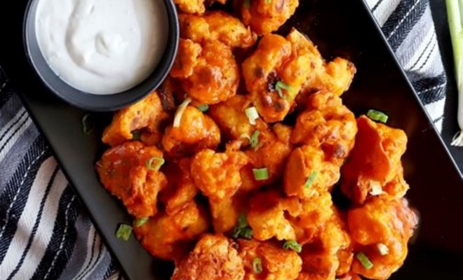 
Baked Buffalo Cauliflower
