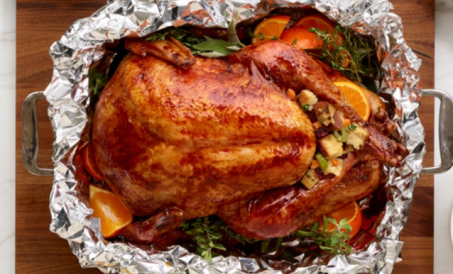 
Citrus and Herb Roasted Turkey
