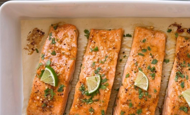 
Brown Sugar Lime Baked Salmon
