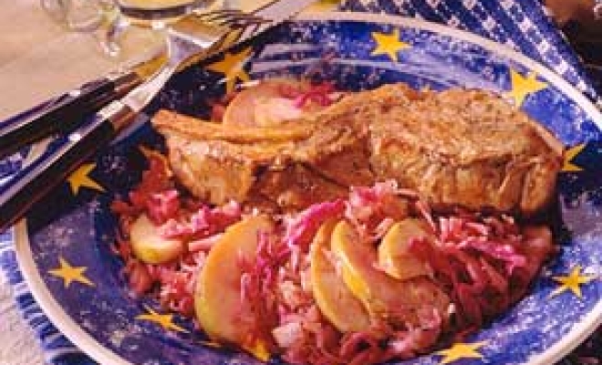 
Country Ribs and Kraut
