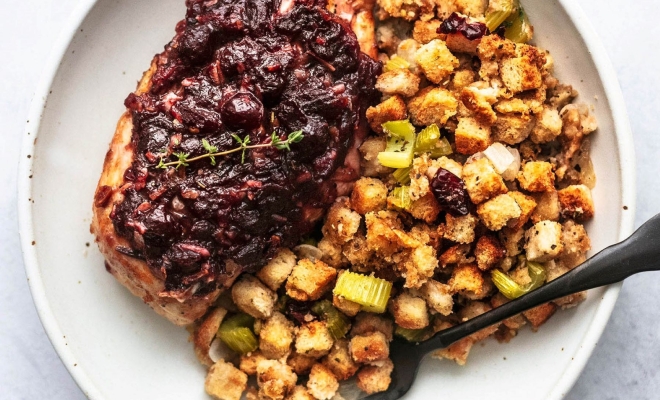 
Sheet Pan Cranberry Chicken
