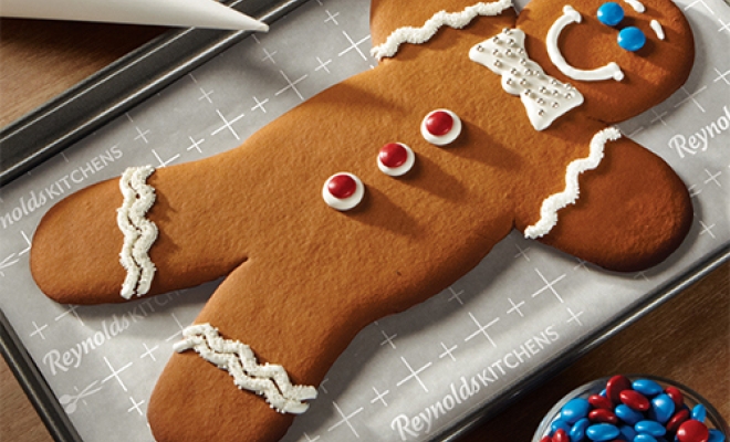 
Giant Decorated Gingerbread Man Cookie
