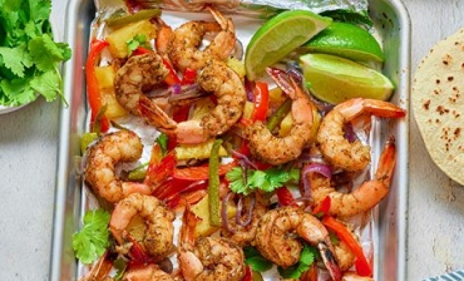 
Baked Jamaican Jerk Shrimp
