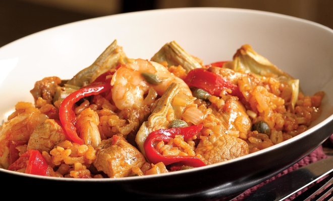 
Cuban-Style Pork &amp; Rice

