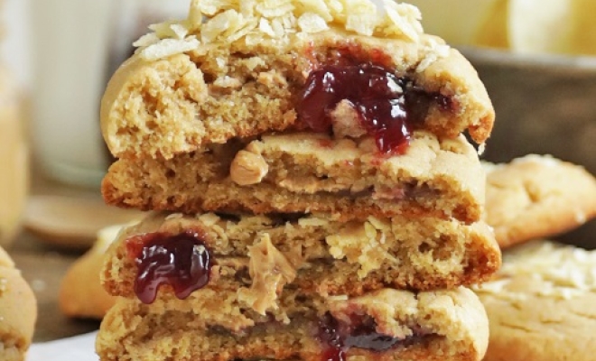 
Peanut Butter and Jelly Potato Chip Cookies Recipe

