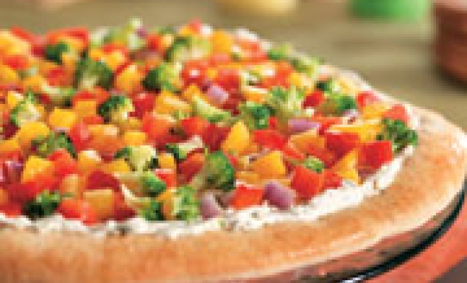
Appetizer Veggie Pizza
