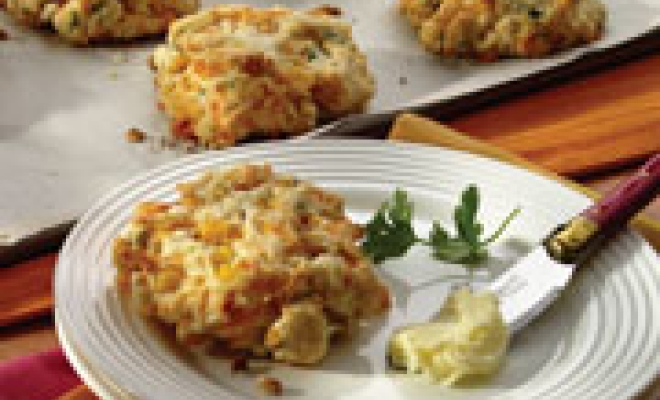 
Jalapeno Cheddar Biscuits
