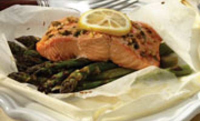 
Salmon en Papillote
