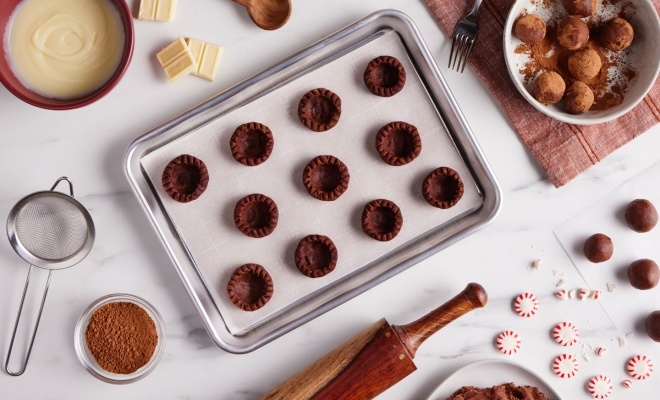 
Peppermint Pie Cookies 
