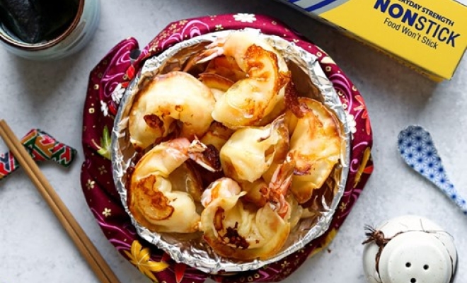 
Oven Baked Shrimp and Cheese Dumplings
