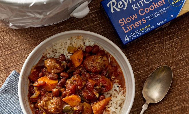 
Red Bean, Chicken, and Sweet Potato Chili
