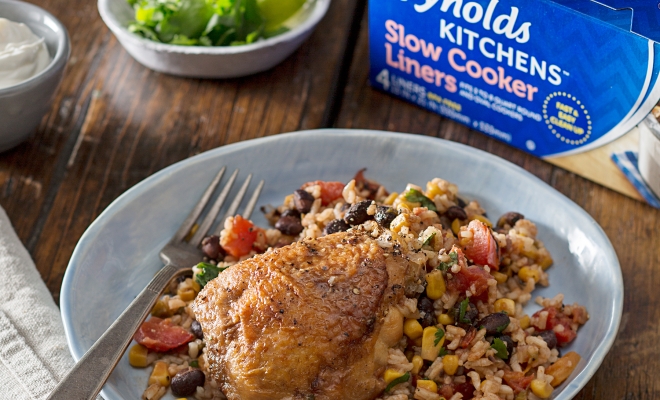 
Slow-Cooker Spanish Rice and Chicken
