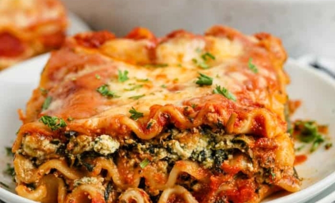 
Easy Spinach Lasagna
