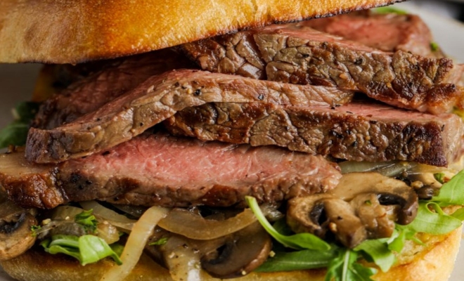 
Grilled Steak Sandwich
