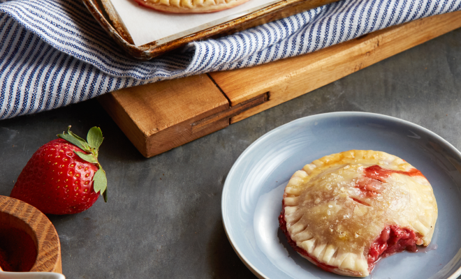 
Spicy Strawberry &amp; Balsamic Empanada
