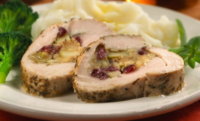 
Stuffed Turkey Tenderloin
