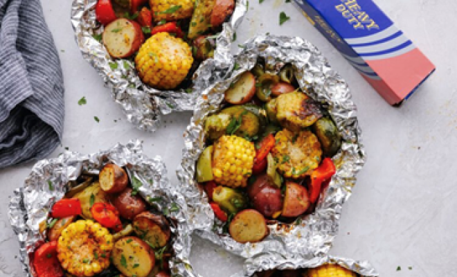 
Foil Pack Grilled Vegetables
