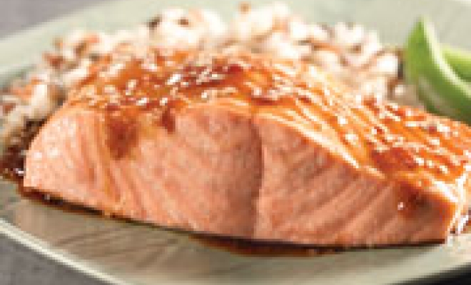
Teriyaki Sesame Salmon
