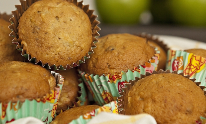 
Apple Cranberry Muffins
