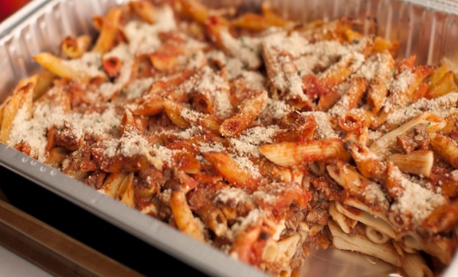 
Baked Mostaccioli
