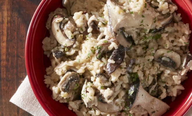 
Baked Wild Mushroom Risotto
