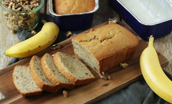 
Banana Walnut Bread
