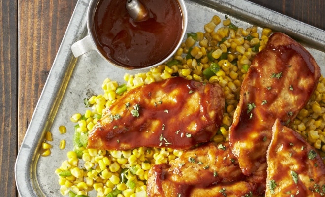 
Backyard Barbecue Chicken Packets
