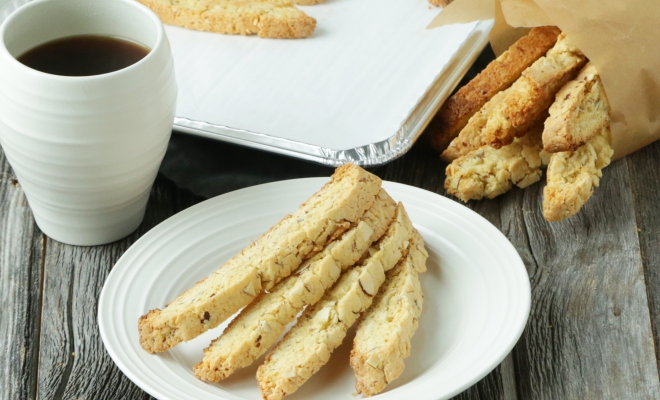 
Almond Vanilla Biscotti
