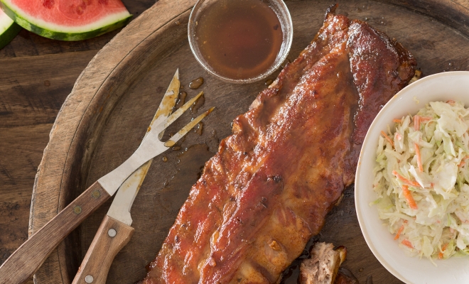 
Bourbon-Glazed BBQ Ribs
