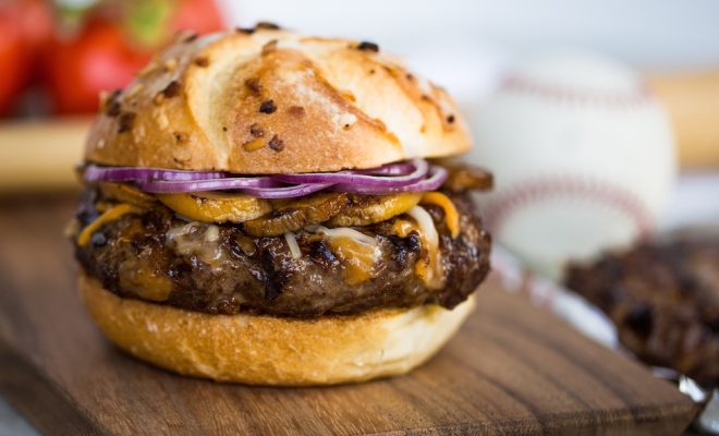 
Cheese Stuffed Burgers
