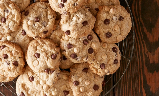 
Double Chocolate Chip Oatmeal Cookies
