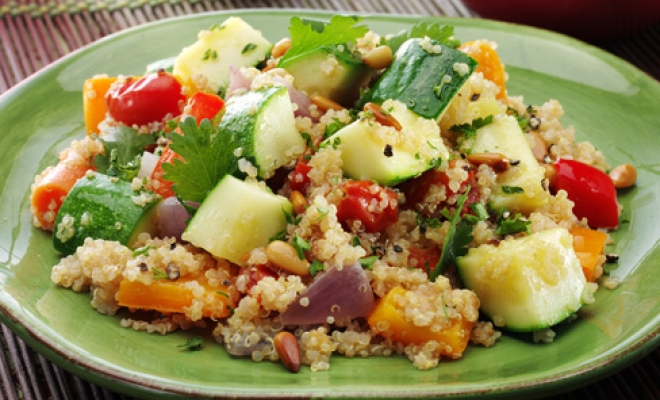 
Cumin Spiced Quinoa with Vegetables
