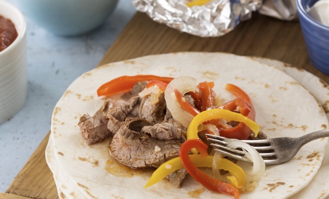 
Easy Flank Steak Fajitas
