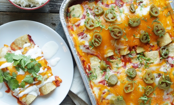 
Chicken Enchilada Casserole
