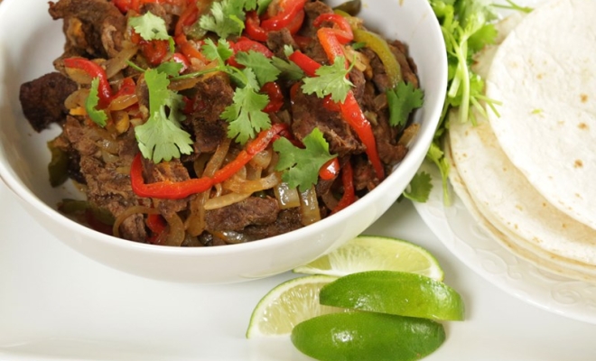 
Steak Fajitas
