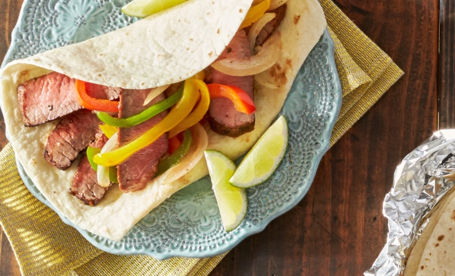 Grilled Beef Fajitas