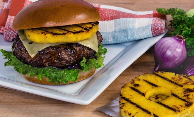 
Hawaiian-Style Burgers
