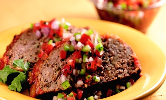 
Salsa Meatloaf
